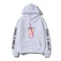 Harajuku Ice Coffee Splatter Hoodies Sweatshirts Men and Women oversized hoodie Charli DAmelio Pullover Unisex Costume Tracksuit. 