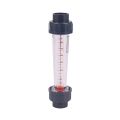 LZS-25 Flow Meter Plastic Tube Type 300-3000L/H Water Rotameter Liquid Flowmeter Measuring Tools For Chemical Light. 