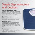 DOCTOR MEDICAL Analog Body Weight Scale  Mechanical Scale  286 lbs 130 kg Capacity  Non-Skid  Simple Dial Calibration. 