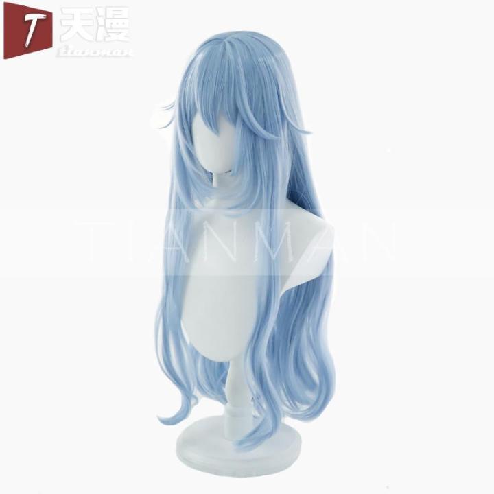 Tianman/EVA%20Neon%20genesis%20evangelion%20Lingboli%20Bo%20Bo%20Li%20Theater%20Version%20Long%20Hair%20Curly%20HaircosWig%20-%20Image%203
