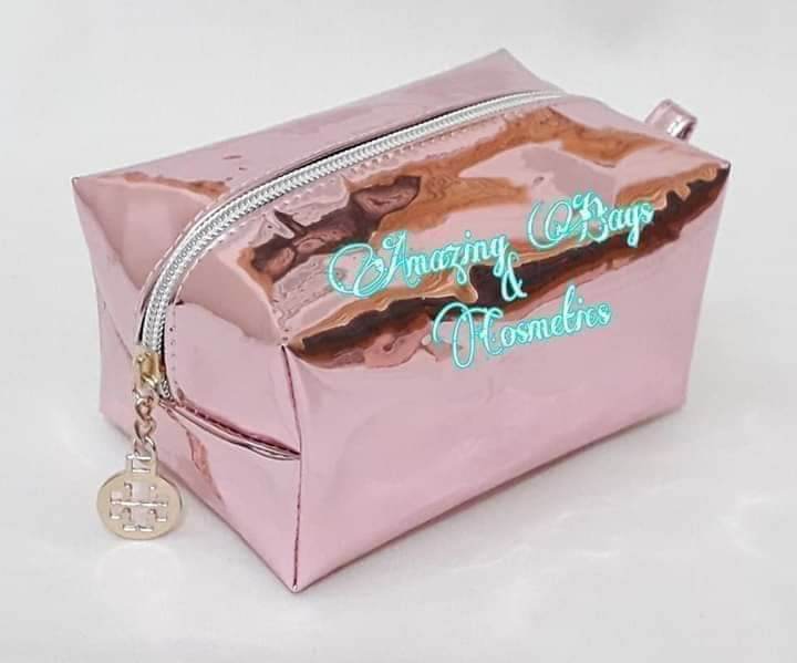 Makeup Pouch 5"×3" Baby Pink Cosmetics Pouch for Women