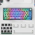 DIY Mechanical Keyboard ABS Shell RGB Gaming Keyboard Easy Installation No Switches Wired Mechanical Keyboard Mechanical Keyboard Shell. 