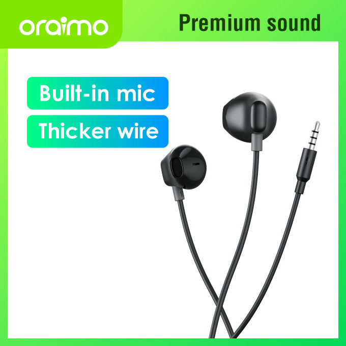 oraimo Halo Lite 3.5MM Half In-ear Earphone