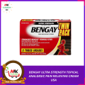 Bengay Ultra Strength Topical Analgesic Pain Relieving Cream Twin Pack. 