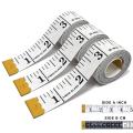 1/3Pcs 1.5M Soft Tape Measure Clothing Tailor Measuring Made of Fiberglass Material Ruler White Waist Circumference Craft Measuring Ruler. 