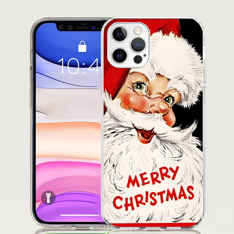 Christmas Santa Claus Present Cover Phone Case For iPhone 11 14