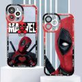 Cases Vigilante Hero Deadpool Transparent For iPhone 15 13 11 12 14 Pro Max XS 7 Plus XR Mini X 8 12mini 13mini. 