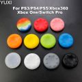YUXI 1PCS High Quality Grip Caps Case For PS4/PS3/PS5/Xbox360/Xbox One/Switch Pro Gamepad Controller Accessories.