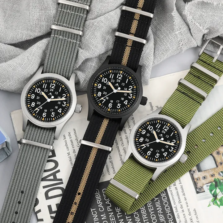 Militado%20ML05%20Quartz%20Watch%20VH31%20Movement%20Domed%20Sapphire%20Crystal%20With%20High%20Clear%20AR%20Coating%20C3%20Luminous%2038mm%20Vintage%20Watches%20-%20Image%203