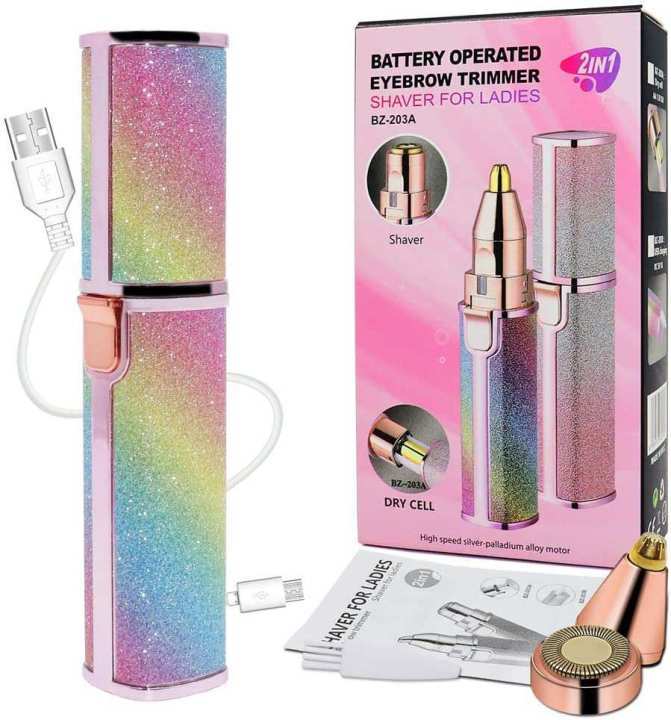 Eyebrow%20Trimmer%20For%20Women,%20Facial%20Hair%20Remover%20For%20Lips,%20Nose%20Hair%20Removal%20Electric%20Trimmer%202%20In%201%20-%20Image%202