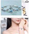 Alloy Rose Butterfly Payel Anklet Foot Chain Bracelet for Girls - Bracelet for Women - Bracelet For Women.