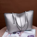 bags new bag fashion simple large capacity tote bag ladies hand-held shoulder tote bag pu women's bag wholesale. 