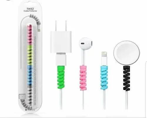 4pcs%20Spiral%20Data%20Cable%20Protective%20Cover%20Suction%20Cup%20Is%20Suitable%20for%20The%20Charging%20Cable%200.03%20mm%20/%204pcs%20Charger%20Cord%20Saver%20Cable%20Protector%20-%20Image%204