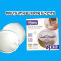 2pcs Baby Feeding BreastPad Washable Nursing Pad. 