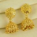 18K Gold Plated Fashion Jhumka Earrings For Women.