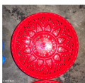Plastic Vegetable and Fruit Holding Basket Set 6 Piece Combo, Durable and Eco-Friendly Storage Solution for Fresh Produce.