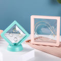 Colorful 3D Floating Picture Frame Jewelry Display Stand Storage Transparent Box ANLAN. 