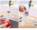 Water Filter Faucet-360-Degree Kitchen Water Filter- Size 11*4.7 cm- Material TRP+PP-01 Piece.