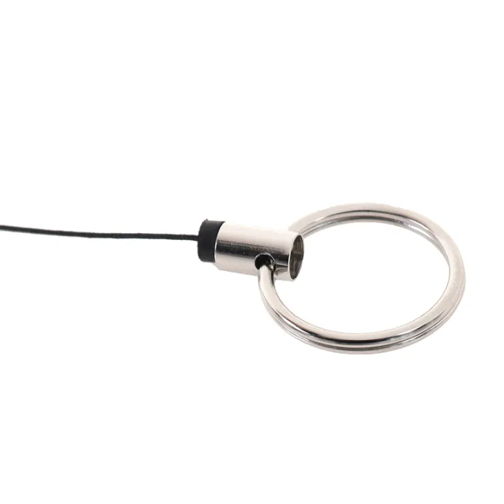 1pc%20Retractable%20Pull%20Key%20Ring%20Chain%20Clip%20Carabiner%20Holder%20Recoil%20Extends%20To%2050cm%20-%20Image%206