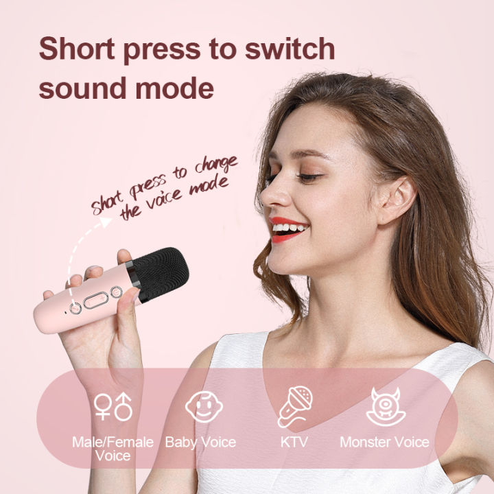 Mini%20Karaoke%20Machine%20Bluetooth%20Speaker%20with%202%20Wireless%20Microphone%20Portable%20Karaoke%20Speaker%20Set%20MP3%20Player%20for%20Kids%20Adults%20KTV%20-%20Image%202