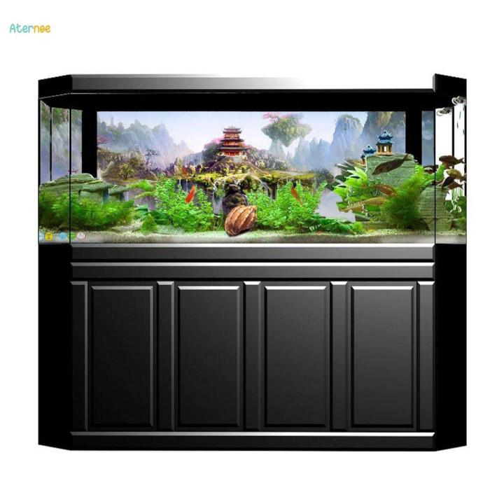 PVC Aquarium Background Poster 3D Decoration 122x61cm