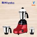 Miyako 3 in 1 Blender and Mixer Grinder Red Horse 1100 Watt - Versatile Appliance for Blending, Mixing, and Grinding in One. 