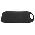 4X Plastic Chopping Block Meat Vegetable Cutting Board Non-Slip Anti Overflow with Hang Hole Chopping Board Black.
