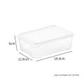 New Food Grade Plastic Refrigerator Preservation Box Transparent Sealed Split Storage Box Heat-resisting Cold Resistance Food Sealing Box Refrigerator. 