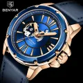 BENYAR Watch Men Skeleton Automatic Mechanical Watch Skeleton Vintage Man Watch Mens Watches Top Brand Luxury Clock. 