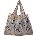 Oversized Cartoon Japan Folding Eco-Friendly Shopping Bag Waterproof Nylon Grocery Bag Storage Bag Mickey Head Tote Bag.