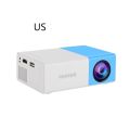 New YG300 Mini Portable Projector Home Theater USB Ultra-Clear Projector Outdoor Movie Home. 