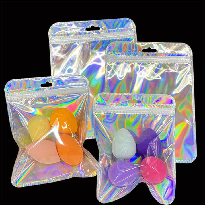 thicken%20Iridescent%20bags%20Transparent%20Iridescent%20finish%20Plastic%20seal%20bags%2050pcs%20pack%20closure%20Jewelry%20display%20bags%20for%20Retail%20-%20Image%206