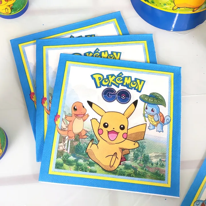 Pokemon%20Pikachu%20birthday%20party%20Disposable%20decorations%20tableware%20Set%20Plate%20Cup%20cake%20topper%20Birthday%20Party%20Supplies%20Action%20Figure%20-%20Image%208