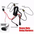 Universal High quality Bike Car Motorbike Motorcycle Fit Relay Harness Wire Kit for Horn, Fog Lights, Driving Lights, Xenon Headlight Lighting Kit. 