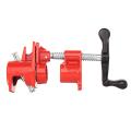 3/4 Inch Wood Gluing Pipe Clamp Heavy Duty Cast Iron Woodworking Tool.