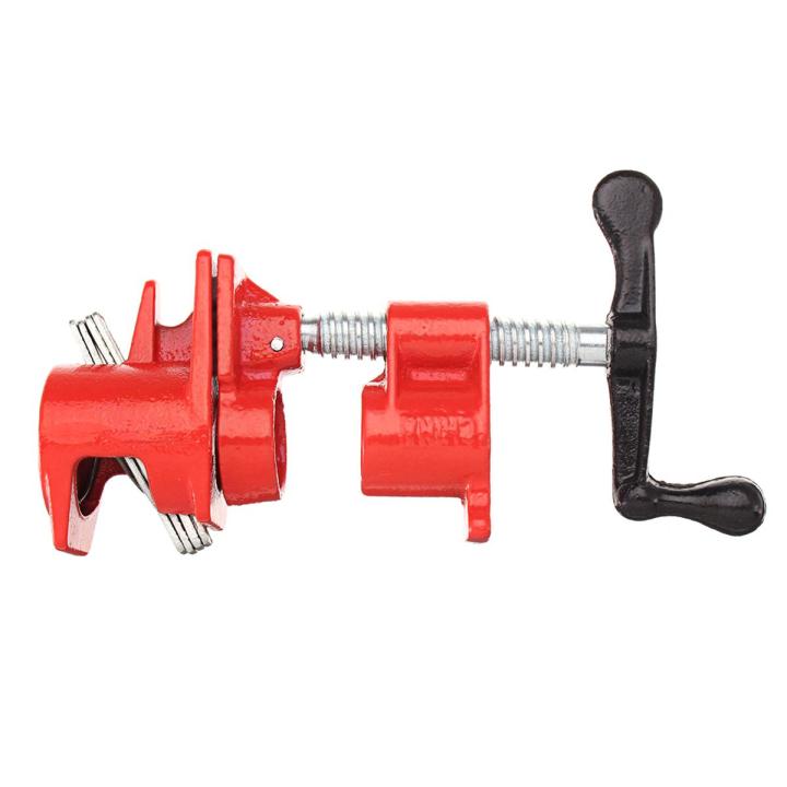3/4 Inch Wood Gluing Pipe Clamp Heavy Duty Cast Iron Woodworking Tool
