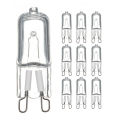 10PCs G9 Eco Halogen light bulbs G 9 220V 20W / 25W / 40W / 60W Capsule LED Lamp Bulbs Inserted Beads Crystal Lamp Bulb. 
