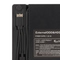 External DVD Drive High Speed Removable 9.5mm Thick Mobile External Optical Drive Case for Desktop Laptop. 