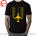 Phonetica Alphabet Funny Pilot Aviation Airplane T Shirts Graphic Cotton Streetwear Short Sleeve Birthday Gifts Summer T-shirt.
