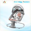 Deluxe Multi-Functional Remote Control Bassinet New born to Toddlers Bouncer with Vibration Rattles - 18 kg. 