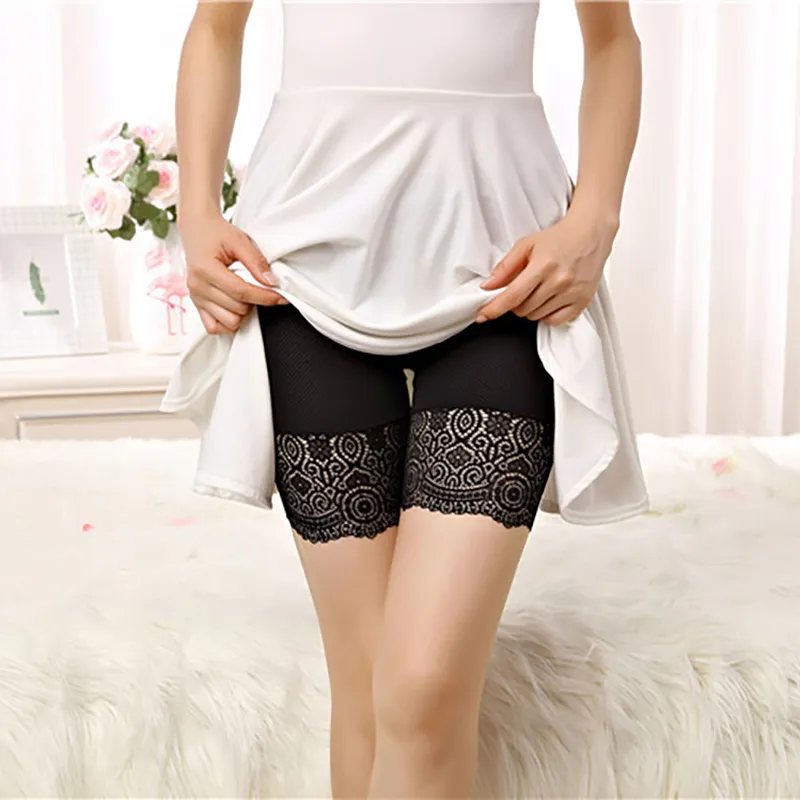 2022 Lace Safety Shorts For Women Seamless Cotton Boyshorts