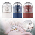 Pill Crusher Pulverizer Grinder with Box Medicine Divider Multifunction.