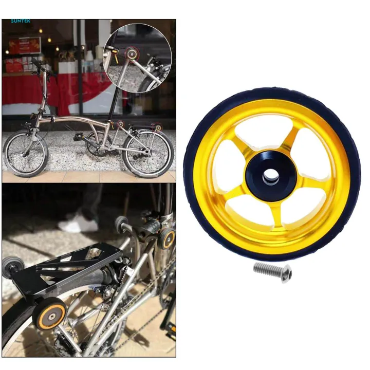 2xEasy%20Wheel%20for%20Folding%20Bike%20EZ%20Wheels%20Wheel%20Easywheel%20Golden%20-%20Image%209