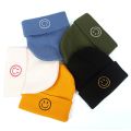 Smile ladies Beanies For Men Beanie Hat Women Winter Hats Warm 2021 Black Embroidery letter UniHop Skullies Knitted Cap.