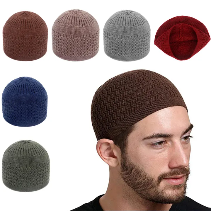 Casual%20Knitted%20Muslim%20Men%20Prayer%20Hats%20Winter%20Warm%20Beanies%20Cap%20Islamic%20Ramadan%20Wearhouse%20-%20Image%205
