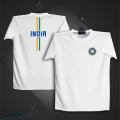 Short Sleeve Cricket Jersey For Men - Half Sleeve india t shirt - Indi Fan Jersey.