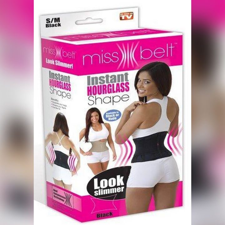 Miss%20Belt%20Instant%20Waist%20Adjustable%20Hourglass%20Body%20Slimming%20Shaper%20-%20Black-%20Innovative%20-%20Image%203