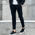 New Fashion, Mens Twill Gabardine Slim Straight High Quality Fabric Classic Business Casual Pants. 