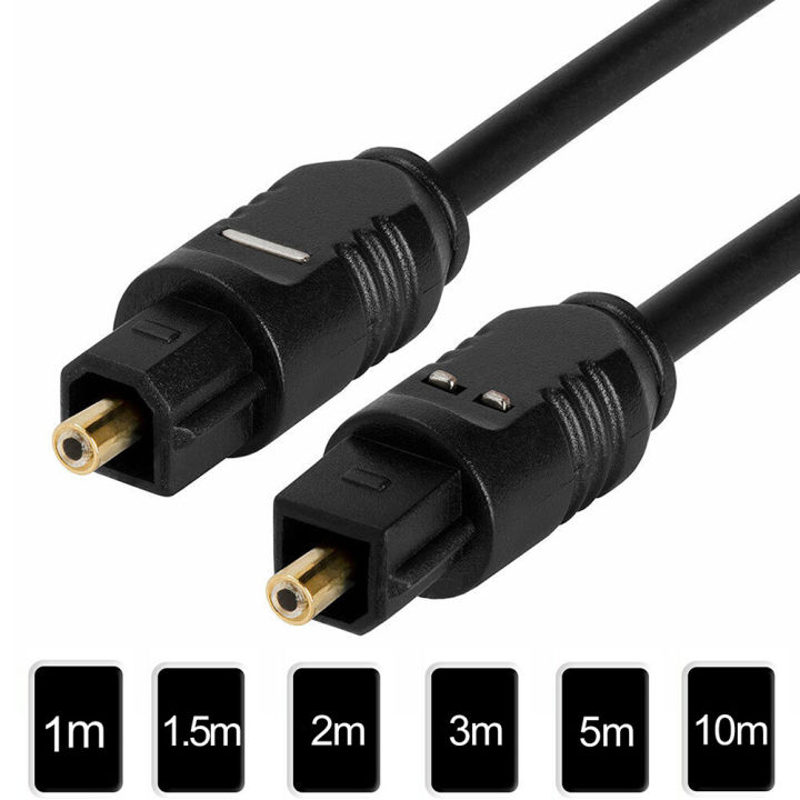 7.1 Surround Sound Fiber Optical Digital Toslink Audio Cable Speaker TV Cord