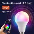 FXPOT Tuya Smart Led RGB (Bluetooth) 10W Bulb Dimming Lights E27 Aluminum APP Control. 